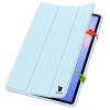 Etui z klapką Bizon Case Tab Lizard do Galaxy Tab S10 FE Plus, błękitne