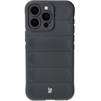 Pancerne etui Bizon Case Tur do iPhone 15 Pro Max, szare