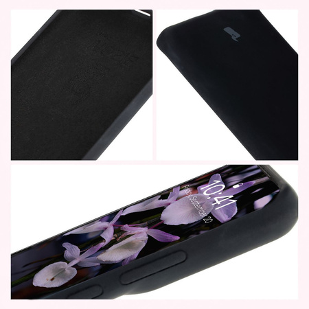 Silikonowe etui Bizon Soft Case do Motorola Edge 50 Pro, czarne