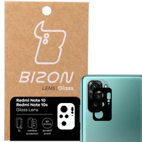 Szkło na aparat Bizon Glass Silk Lens dla Xiaomi Redmi Note 10 / 10S, 2 sztuki