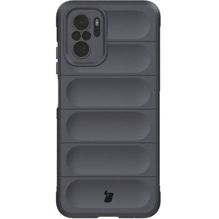 Pancerne etui Bizon Case Tur do Xiaomi Poco M5s / Xiaomi Redmi Note 10 / 10s, szare