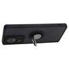 Etui z uchwytem na palec Bizon Case Hybrid Ring do Xiaomi 13 Lite, przydymione z czarną ramką