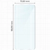 Szkło hartowane Bizon Glass Clear Duo do Xiaomi Redmi Note 13 4G, 2 sztuki
