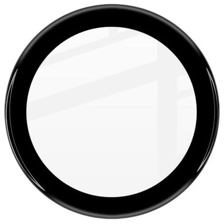 Szkło hybrydowe Bizon Glass Edge do Galaxy Watch 4 44 mm, czarne