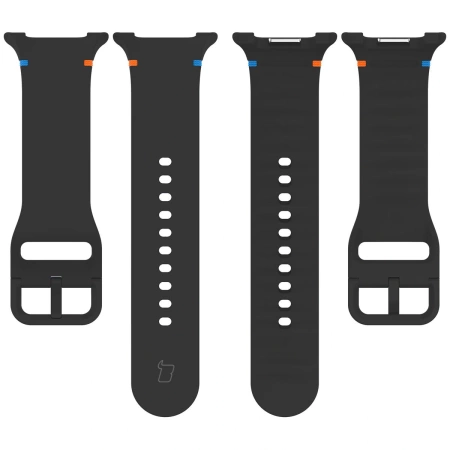 Silikonowy pasek Bizon Strap Watch Silicone do Galaxy Watch Ultra 47 mm, żółty