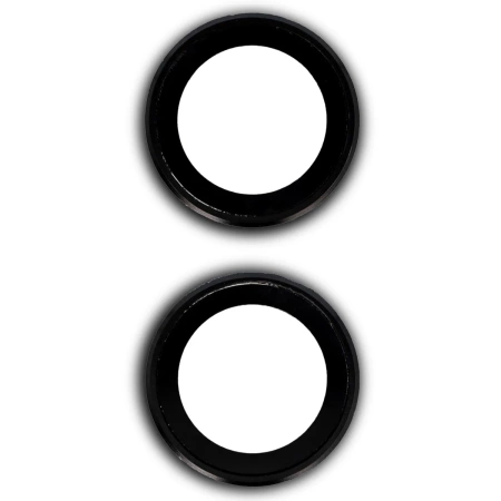 Szkło na aparat Bizon Glass Snap Lens do Motorola Moto G86 5G / G86 Power 5G, 1 zestaw, czarna ramka