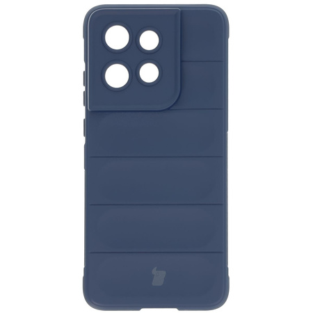 Pancerne etui Bizon Case Tur do Motorola Edge 50 Neo, granatowe