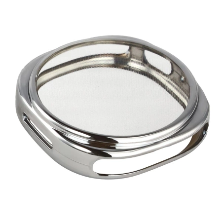 Etui z osłoną ekranu Bizon Case Watch Felipe do Galaxy Watch 8 40 mm, srebrne