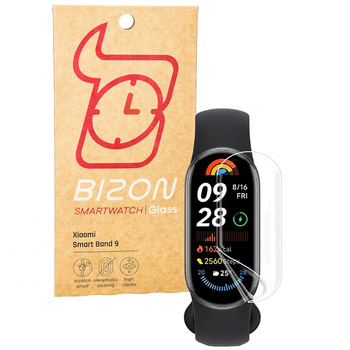 Folia hydrożelowa na ekran Bizon Glass Watch Hydrogel do Xiaomi Smart Band 9, 2 sztuki