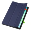 Etui z klapką Bizon Case Tab Lizard do Galaxy Tab A11 Plus / A9 Plus, granatowe