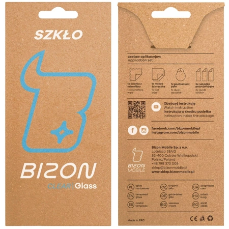 Szkło hartowane Bizon Glass Clear 2 do iPhone 16 Pro