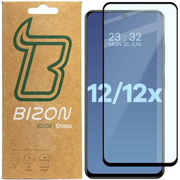 Szkło hartowane Bizon Glass Edge 2 do Realme 12 5G/12x 5G, czarne