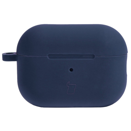 Etui Bizon Case Headphone Silicone do AirPods Pro 2, ciemnoniebieskie