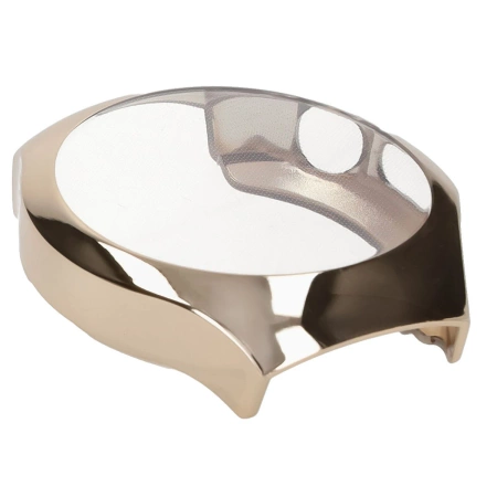 Etui z osłoną ekranu Bizon Case Watch Felipe do Huawei Watch 5 46mm, złote