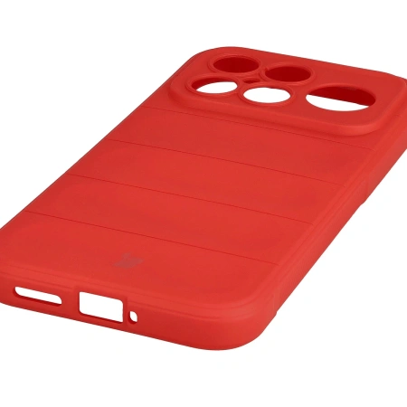 Pancerne etui Bizon Case Tur do Xiaomi POCO F8 Ultra, czerwone