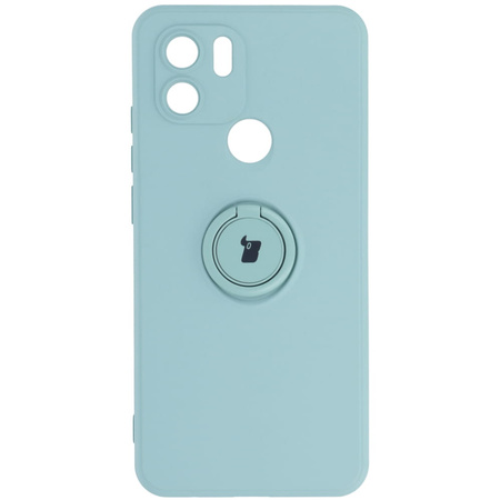 Etui Bizon Case Silicone Ring do Redmi A1, turkusowe