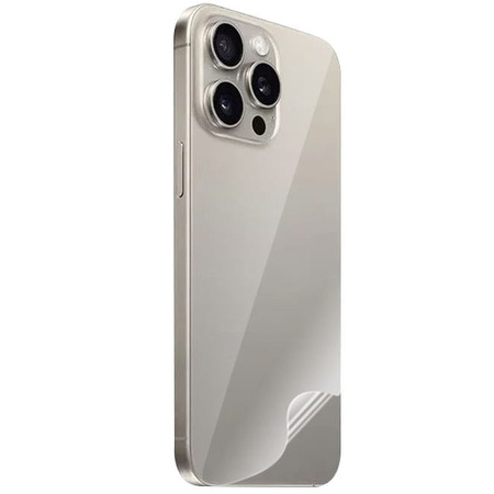 Folia hydrożelowa na tył Bizon Glass Hydrogel Back Duo, iPhone 15 Pro, 2 sztuki