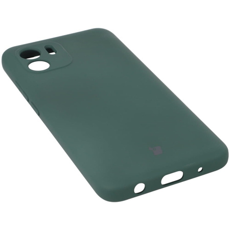 Etui Bizon Case Silicone do Xiaomi Redmi A1, ciemnozielone