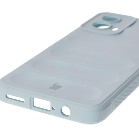 Pancerne etui Bizon Case Tur do Motorola Moto G34 5G, jasnoniebieskie