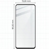 Szkło hartowane Bizon Glass Edge 2 do Oppo A98, czarne