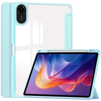Etui z klapką Bizon Case Tab Clear Matt do Xiaomi Redmi Pad 2, błękitne