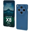 Etui Bizon Case Łupka do Oppo Find X8 Pro, niebieskie