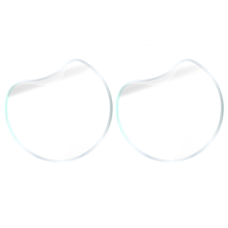 Folia hydrożelowa na ekran Bizon Glass Watch Hydrogel Duo do Garmin Fenix 8 AMOLED 43 mm, 2 sztuki