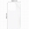 Folia hydrożelowa na tył Bizon Glass Hydrogel Back do iPhone 14 Pro, 1 sztuka