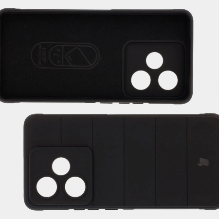 Pancerne etui Bizon Case Tur do Realme GT 7 / 7T, czarne