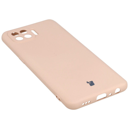 Etui Bizon Case Silicone do Oppo Reno 4 Lite, jasnoróżowe