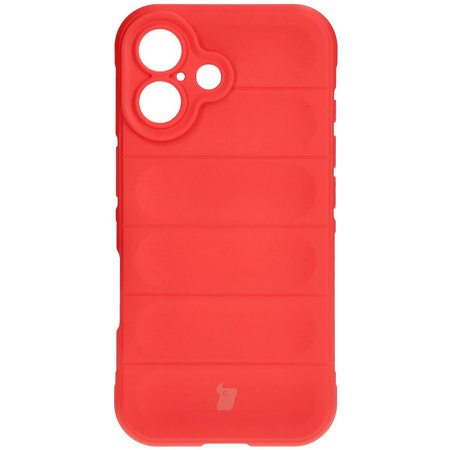 Pancerne etui Bizon Case Tur do iPhone 16, czerwone