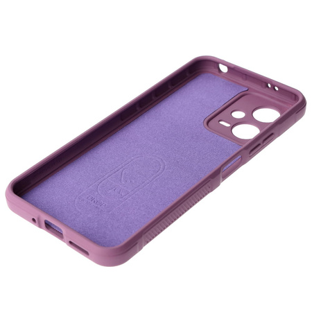 Pancerne etui Bizon Case Tur do Xiaomi Poco X5, jasnofioletowe