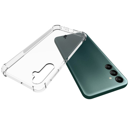 Elastyczne etui Bizon Case Salpa do Galaxy A24 4G, przezroczyste