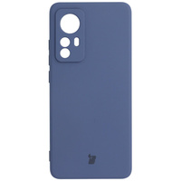Etui Bizon Case Silicone do Xiaomi 12 / 12x, szare