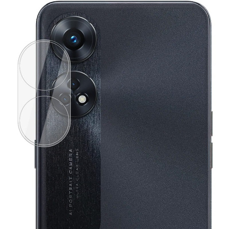 Szkło na aparat Bizon Glass Lens do Reno 8T 4G, 2 sztuki