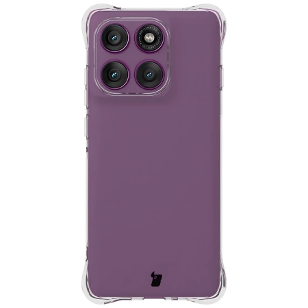 Elastyczne etui Bizon Case Salpa do Motorola Edge 60 Pro, przezroczyste