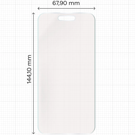 Folia matowa Bizon Glass Film Sun do iPhone 14 Pro, 1 sztuka