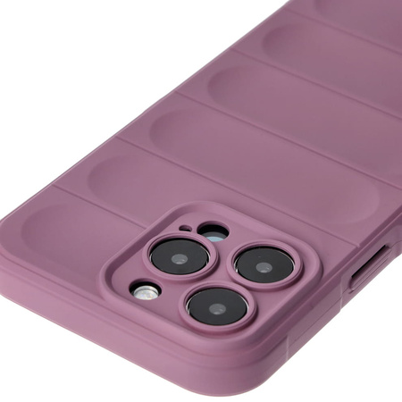 Pancerne etui Bizon Case Tur do iPhone 15 Pro Max, jasnofioletowe