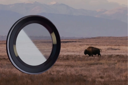 Szkło na aparat Bizon Glass Snap Lens do Xiaomi Redmi 15C 4G, 1 zestaw, czarna ramka