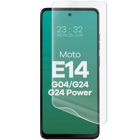 Folia hydrożelowa na ekran Bizon Glass Hydrogel Front do Motorola Moto G04 / G24 / G24 Power / E14, 1 sztuka