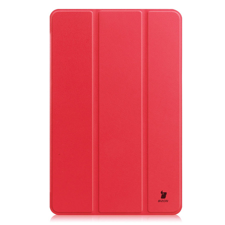 Etui Bizon Case Tab Croc do OPPO Pad Air, czerwone