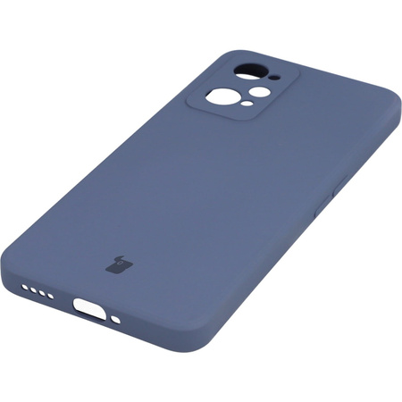 Etui Bizon Case Silicone do Realme GT 2 / GT Neo 2 / GT Neo 3T, szare