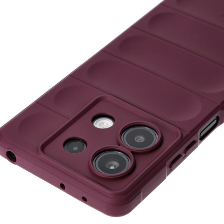 Pancerne etui Bizon Case Tur do Xiaomi Redmi Note 13 5G, ciemnofioletowe