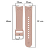 Pasek Bizon Strap Watch Silicone Pro do Xiaomi Watch S1 Pro, pudrowy róż