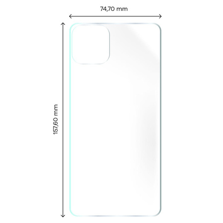 Folia hydrożelowa na tył Bizon Glass Hydrogel Back Duo, iPhone 13 Pro Max, 2 sztuki