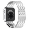 Pasek ze stali nierdzewnej Bizon Strap Watch Titanium do Apple Watch 38/40/41/42 mm, srebrny
