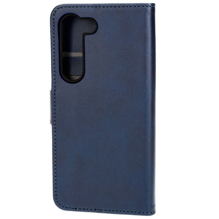 Etui z klapką Bizon Case Pocket do Galaxy S23, granatowe