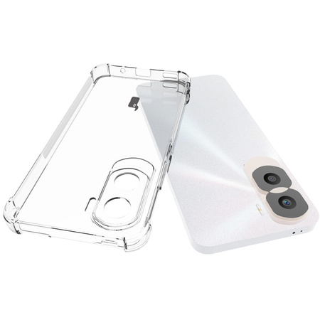 Etui Bizon Case Clear Pack do Honor 90 Lite, przezroczyste