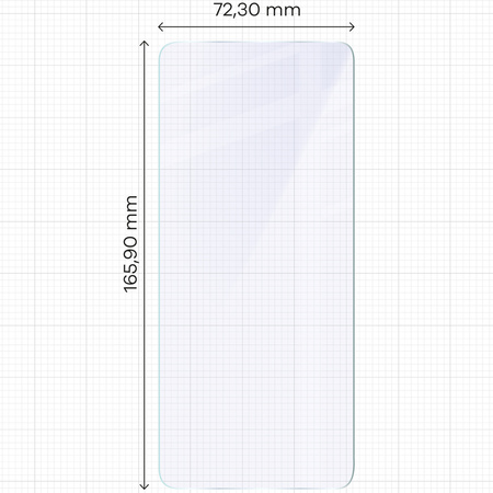 Elastyczne szkło hybrydowe Bizon Glass Mule do Xiaomi Redmi 14C 4G / POCO C75