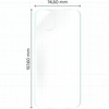 Folia hydrożelowa na tył Bizon Glass Hydrogel Back Duo, iPhone 15 Plus, 2 sztuki